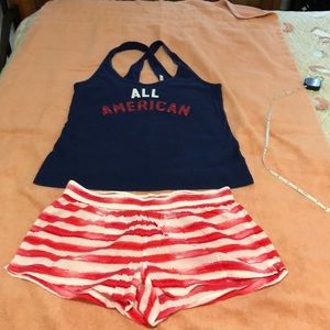 EUC Vic Secret Shorty set. Size S